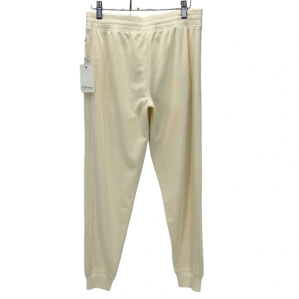 PJ Salvage Draw String Fade Away Lounge Sleep Jogger Pant - Stone Cream